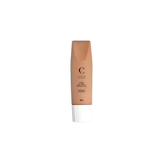 COULEUR CARAMEL Perfection Base 36 Dark Beige 35 ml Make-up Grundierung Kosmetik