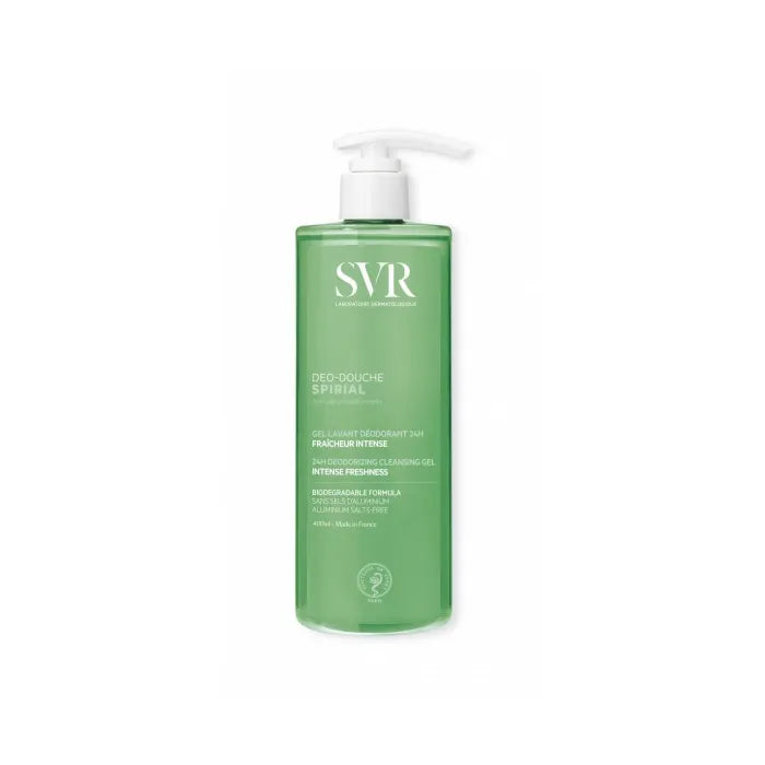 SVR SVR Spirial Deodorant Waschgel 400 ml Reinigung für Achseln und Körper