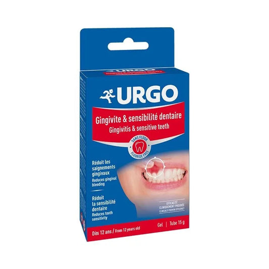 URGO Gingivitis Gel 15 g zur Behandlung von Zahnfleischentzündung 1 Stück Kosmetik