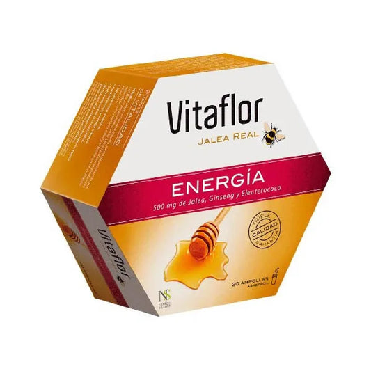 VITAFLOR Jalea Real Energía 20 Ampullen 200 ml Kosmetikpflege