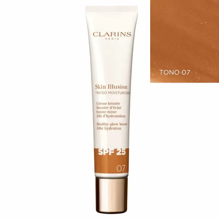 CLARINS Clarins Skin Illusion getönte Feuchtigkeitscreme SPF 25 Farbton 07 40 ml Gesichtscreme