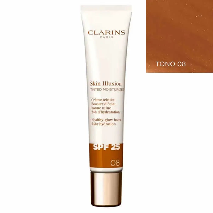 CLARINS Clarins Skin Illusion getönte Feuchtigkeitscreme SPF 25 Farbton 08 40 ml Gesichtscreme