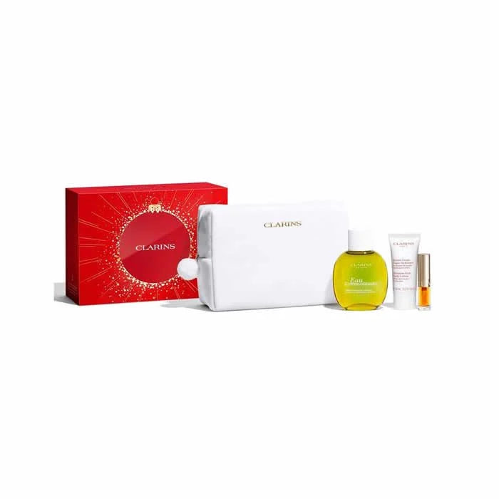 CLARINS Clarins Eau Extraordinaire Spray 100 ml Set 4 Artikel Kosmetikpflege