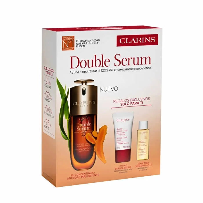 CLARINS CLARINS Double Serum 50 ml Set 3 Artikel Gesichtspflege Serum