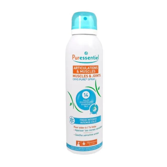 PURESSENTIEL PURESSENTIEL Cryo Pure Joints Et Muscles Spray 150 ml Schmerzspray für Gelenke und Muskeln Kosmetik
