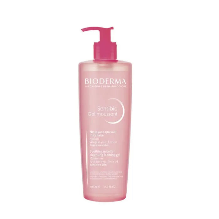 BIODERMA BIODERMA Sensibio Foaming Gel Reinigungsschaum 500 ml für empfindliche Haut Kosmetik