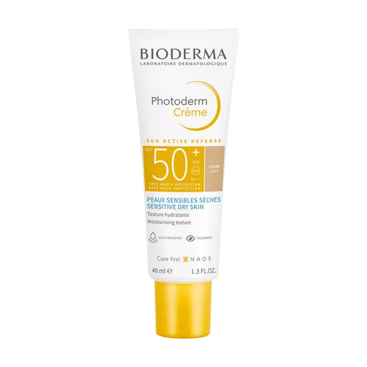 BIODERMA Bioderma Photoderm leichte Farbcreme SPF 50+ 40 ml Sonnenschutz Gesicht