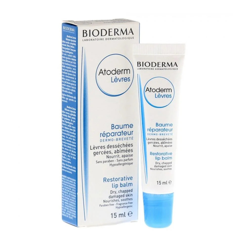 BIODERMA Atoderm Reparierender Lippenbalsam 15 ml
