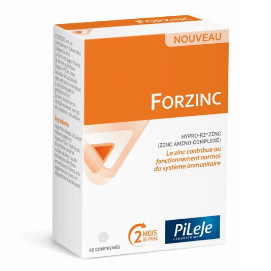 PILEJE Forzinc 60 Tabletten Nahrungsergänzungsmittel Kosmetik