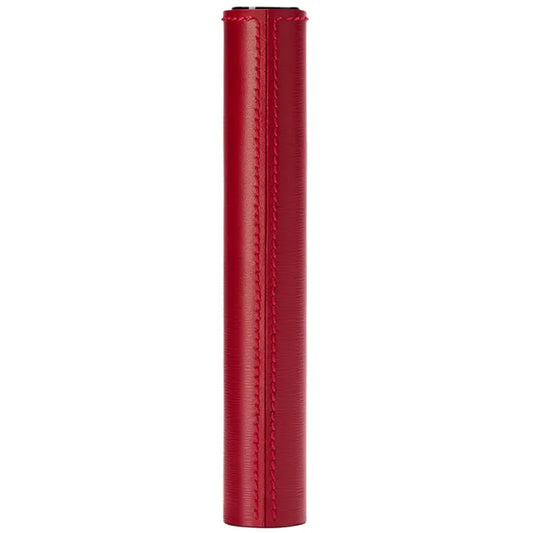 LA BOUCHE ROUGE LA BOUCHE ROUGE Red Leather Sleeve Kosmetiktasche aus Leder rot
