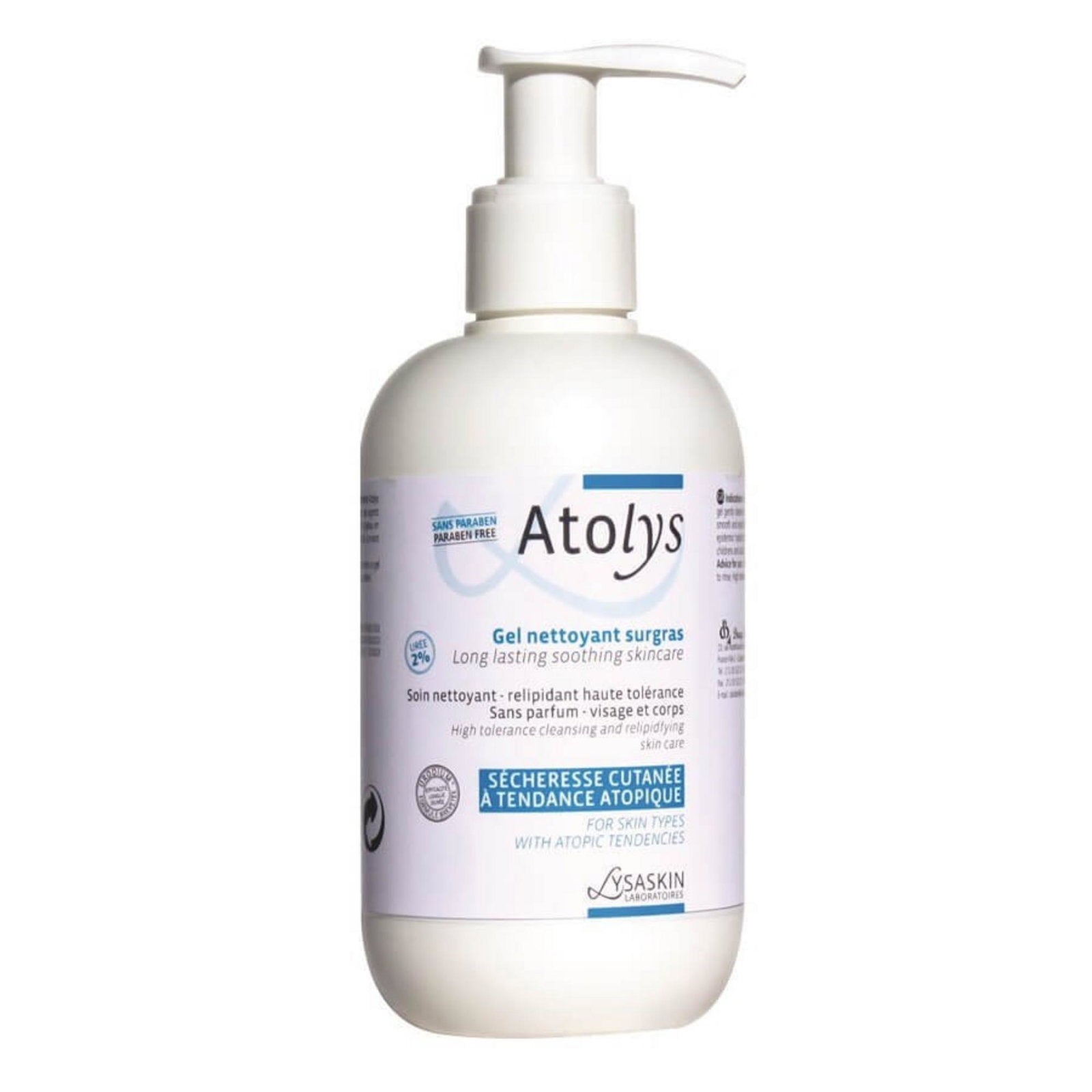 Lab Lysaskin Lab Lysaskin, Atolys, Hydrieren, Reinigungsgel, Körper, 500 ml Regular