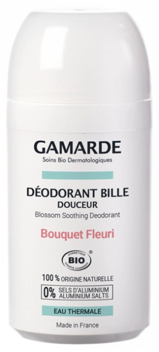 Gamarde Gamarde, Gamarde, Bio, Antitranspirant, Floral, Deodorant-Roll-On, Für Frauen, 50 ml Regular