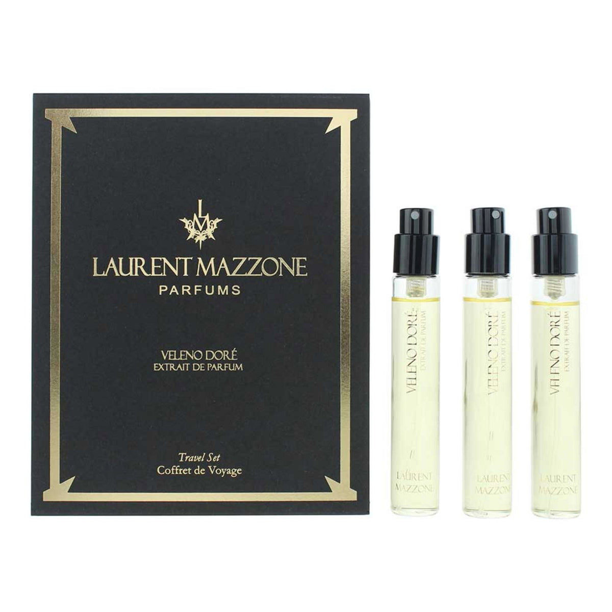 Laurent Mazzone Set Trio Veleno Dore Extrait De Parfum Unisex 15 ml 3 Stück