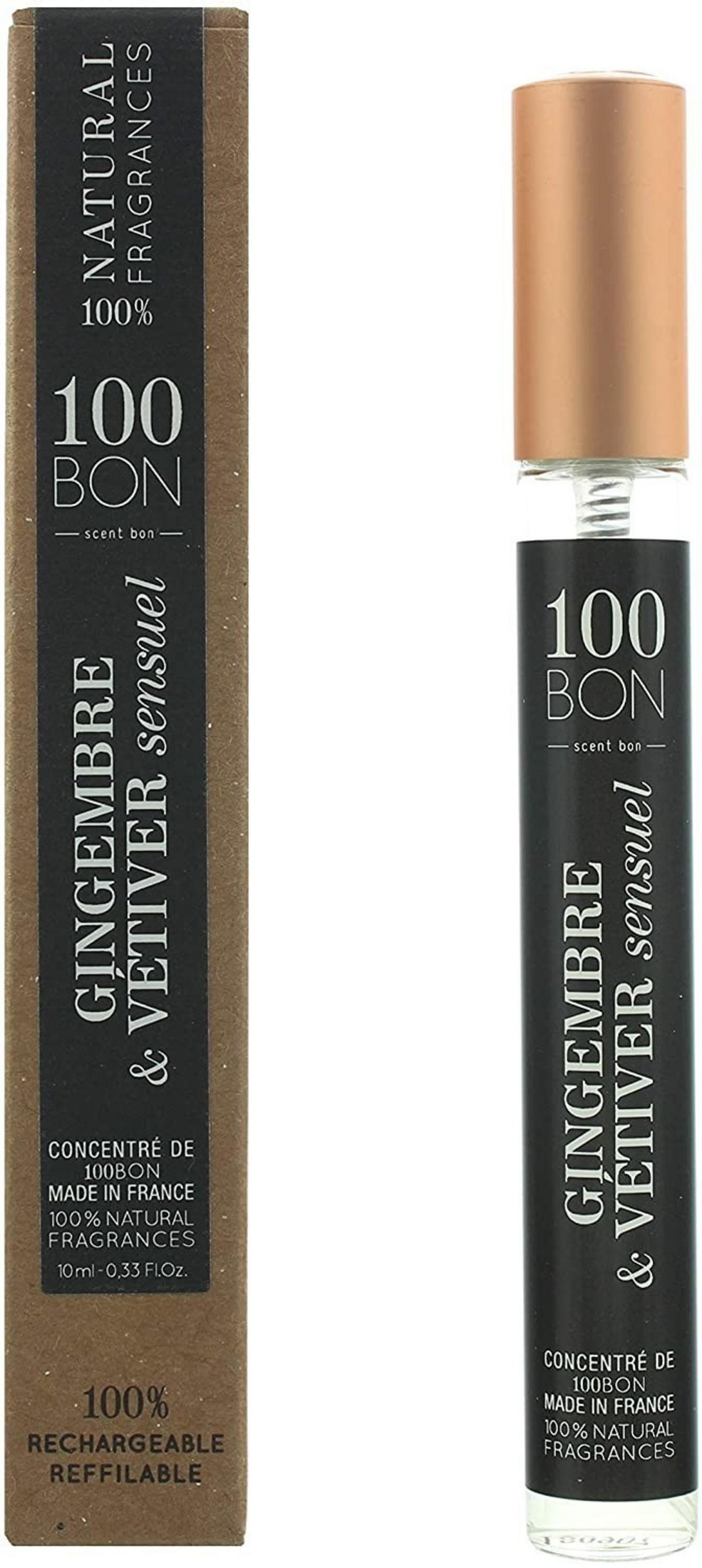 100 Bon 100 Bon, Gingembre & Vetiver Sensuel, Eau de Parfum, Unisex, 10 ml Regular