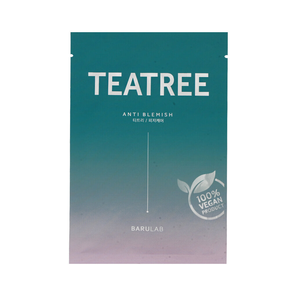 BARULAB BARULAB The Clean Vegan Mask Anti Blemish Tea Tree 23 g Gesichtsmaske Kosmetik
