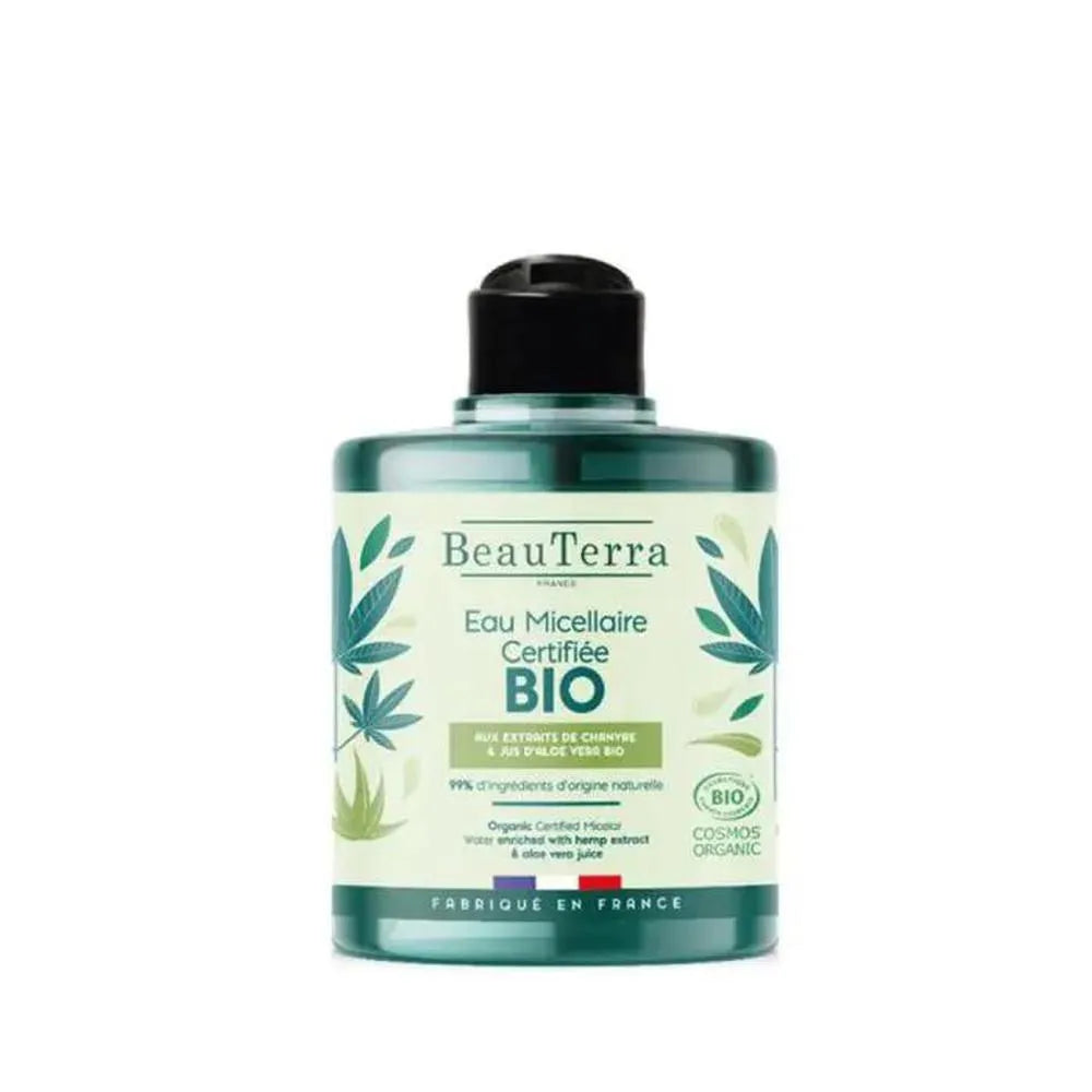 BEAUTERRA BEAUTERRA Agua Micelar Bio 500 ml Reinigungslösung für Gesicht und Augen Kosmetik