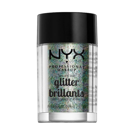NYX NYX Glitter Brillants Face and Body Crystal 2,5 g Glitzer für Gesicht und Körper Kosmetik