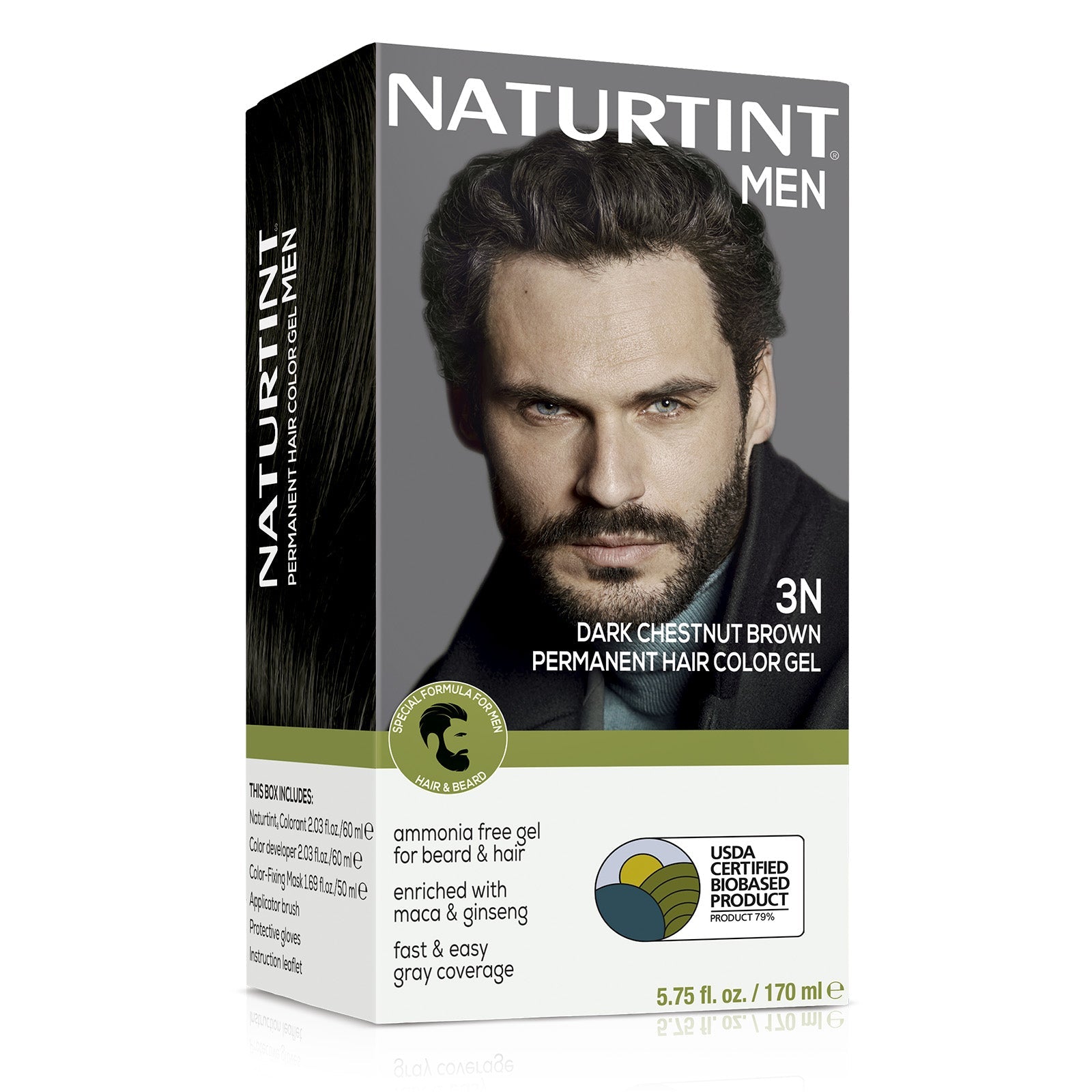 NATURTINT NATURTINT Men Haarfarbe 3N Dunkelbraun Tinte Pelo Naturtint Men 3n Castaño Oscuro