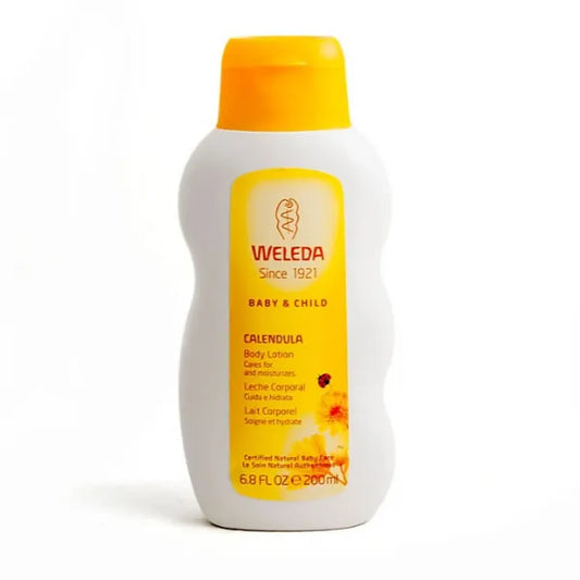 WELEDA Calendula Pflegemilch 200 ml Hautpflege Lotion