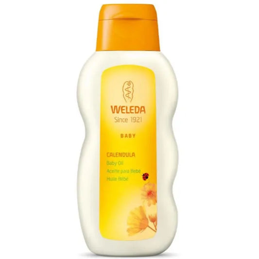 WELEDA Baby Calendula Pflegeöl 200 ml Hautpflege Öl für Babys