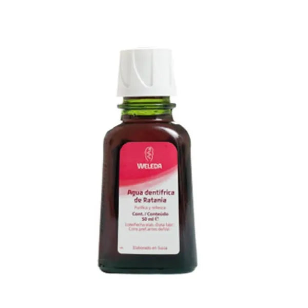 WELEDA WELEDA Ratanhia Mundwasser 50 ml natürliche Mundspülung Kosmetik