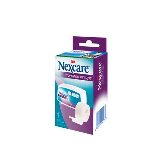 NEXCARE Transparentes Pflaster Rolle 2,5 x 5 m wasserfest und hautfreundlich Kosmetik