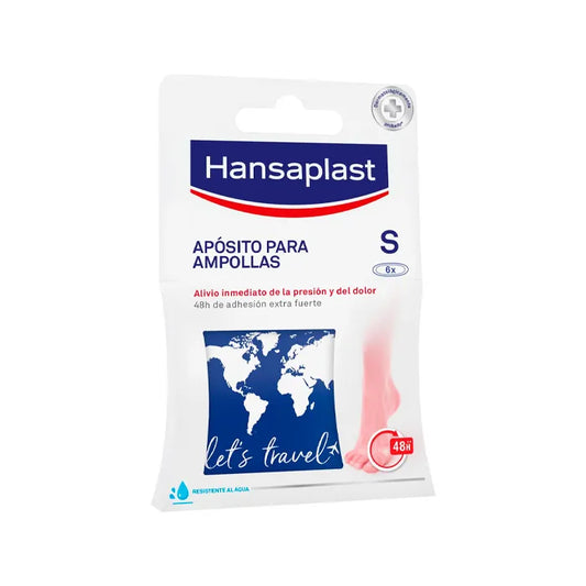 HANSAPLAST Small Blister Pads 6 Stück Pflaster für kleine Blasen Kosmetik