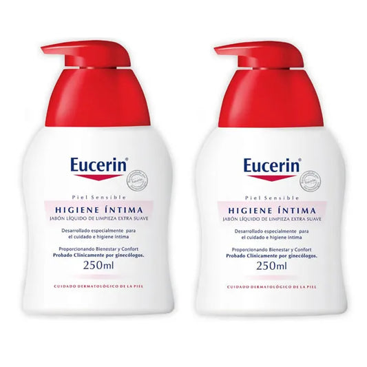 Eucerin Intimate Hygiene Set Protection Fluid 2 x 250 ml Reinigungslotion