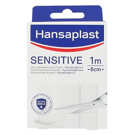 Hansaplast Verbände Med Sensitive Strip 1X6