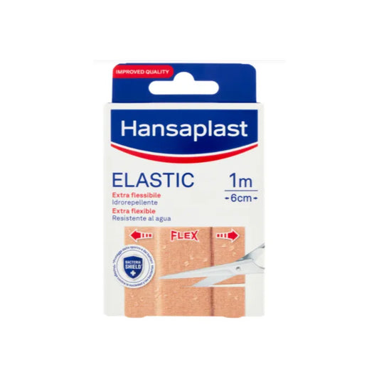 HANSAPLAST Elastic Extra Flexible Pflaster 1 m x 6 cm elastisch und flexibel Kosmetik