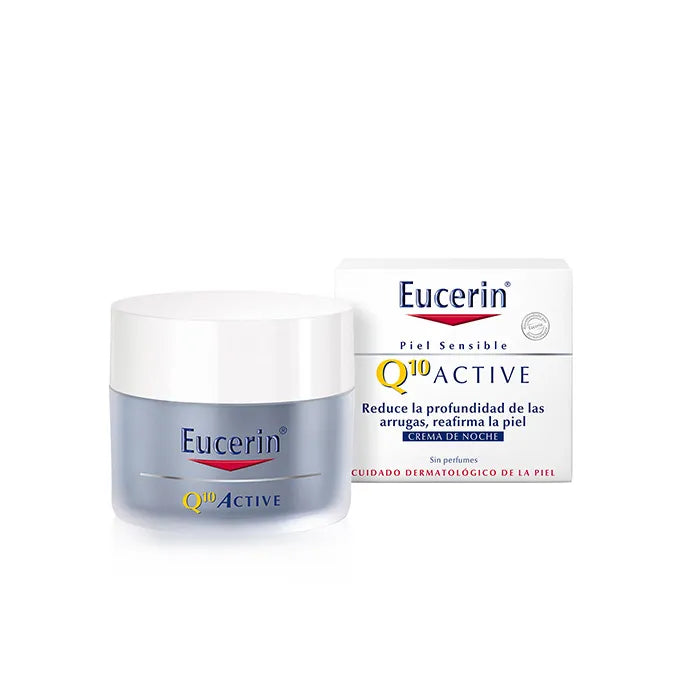 EUCERIN EUCERIN Q10 Active Anti-Falten Nachtpflege 50 ml Gesichtspflege Creme Kosmetik