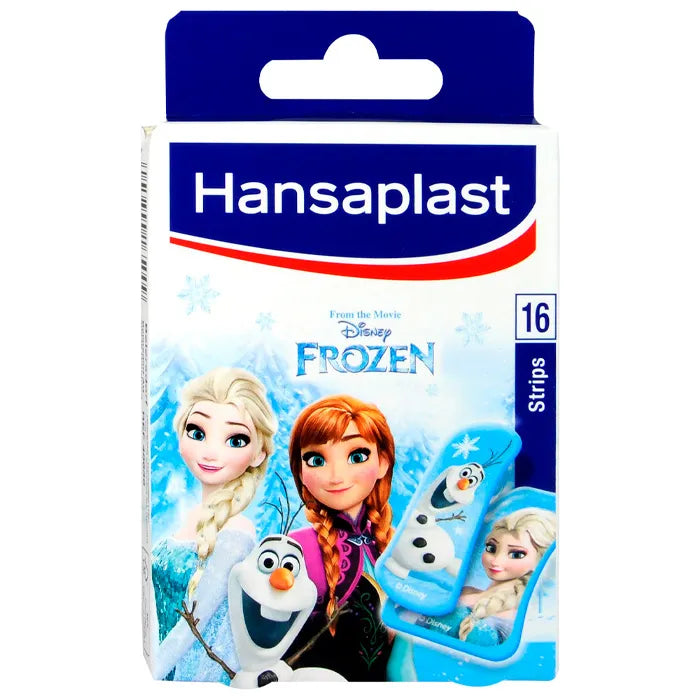 HANSAPLAST HANSAPLAST Kids Frozen Strips Pflaster für Kinder mit Frozen-Motiv 20 Stück Kosmetik