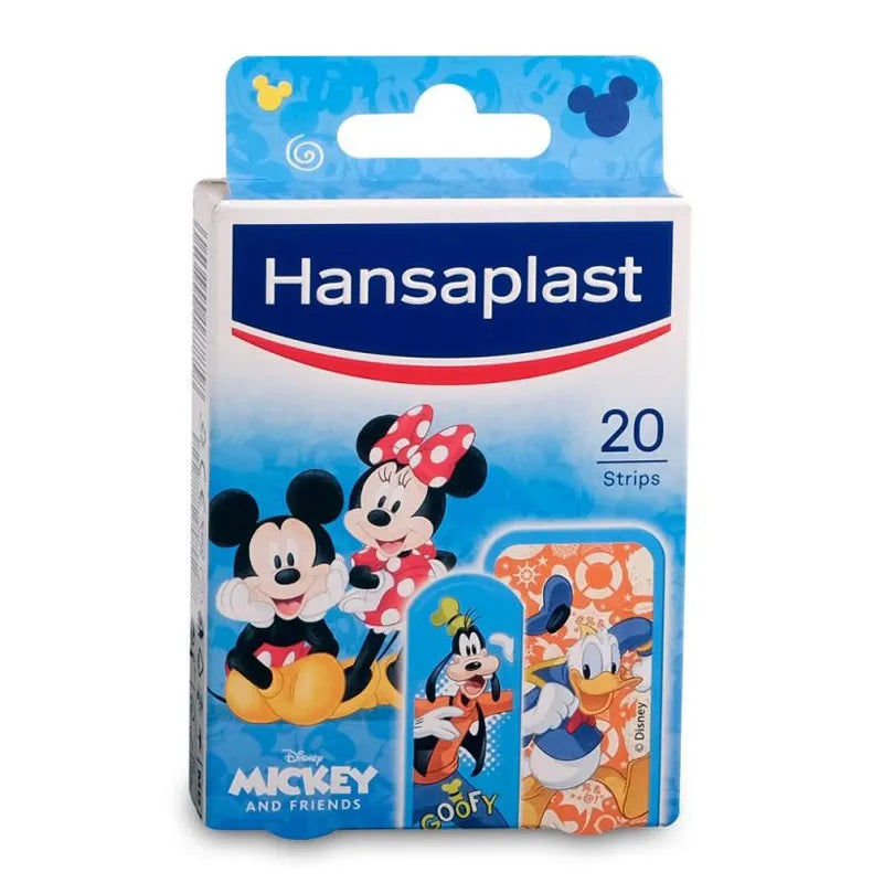 HANSAPLAST HANSAPLAST Disney Kids Mickey Kinder-Klebebandagen 20 Stück Kosmetik