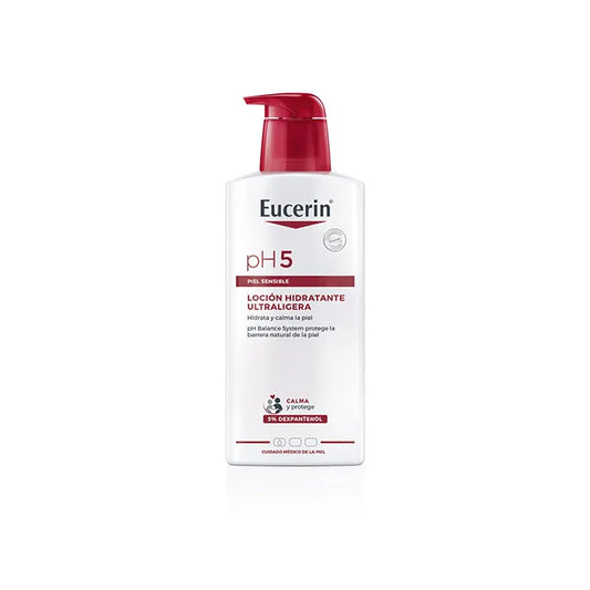 Eucerin pH5 Ultra Light Lotion 400 ml leichte Feuchtigkeitslotion für empfindliche Haut