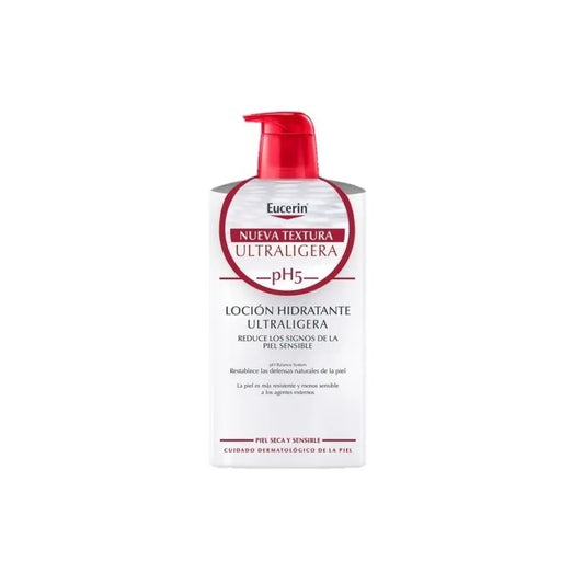 EUCERIN pH5 Ultra Light Lotion 1000 ml leichte Körperlotion zur Hautpflege Bodylotion