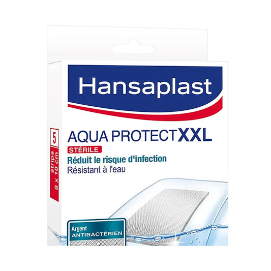 HANSAPLAST Aqua Protect XXL Pflaster 5 Stück wasserfest Kosmetik