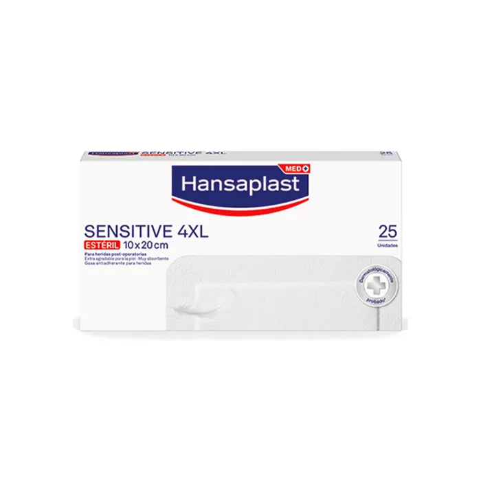 HANSAPLAST HANSAPLAST Sensitive 4XL Pflaster 5 Stück Verbände groß Kosmetik