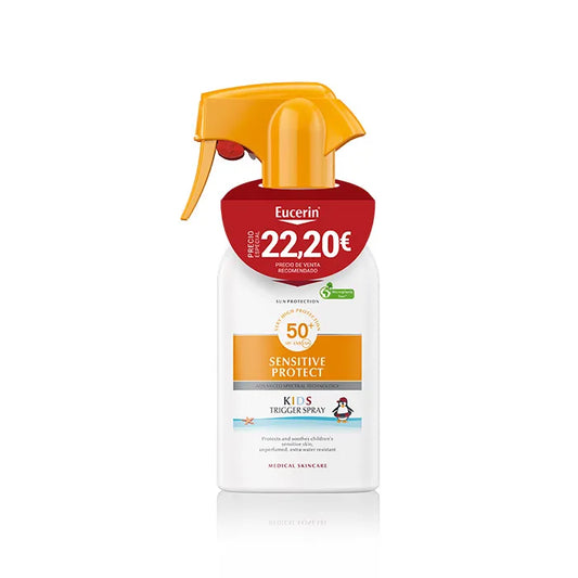 EUCERIN EUCERIN Sun Sensitive Protection Kids Sonnenspray LSF 50 250 ml Sonnenpflege