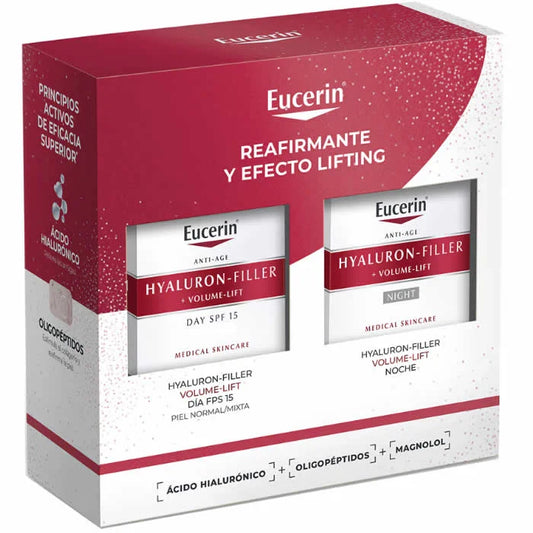 EUCERIN Eucerin Hyaluron Filler Volume Lift Tagescreme SPF 15 50 ml Set 2 Stück Gesichtscreme