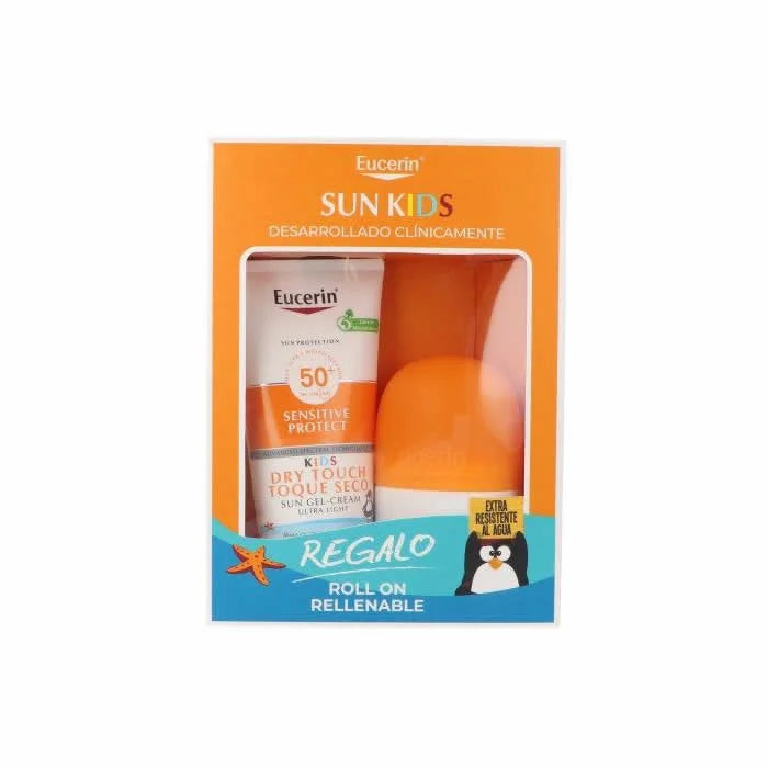 EUCERIN EUCERIN Sun Protection Kids Gel Cream SPF 50+ 200 ml mit nachfüllbarem Roll-On Sonnenpflege