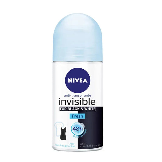 Nivea For Schwarz And Weiss Roll On Fresh 50 ml