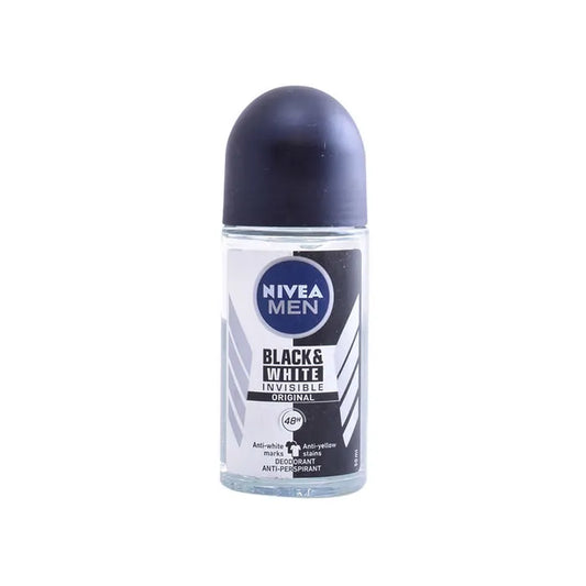 Nivea Men Schwarz And Weiss Ivisible Original Desodorant Roll-On 50 ml