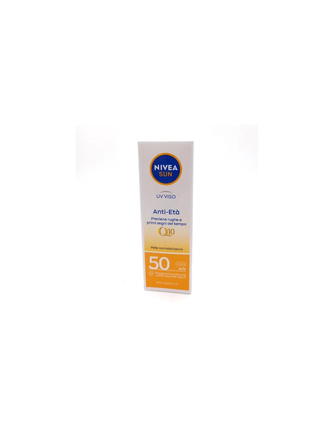 NIVEA Sun Facial UV Q10 Antiedad Sonnenschutz LSF 50 50 ml Sonnenpflege