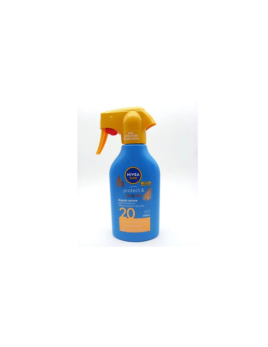NIVEA Sun Protege y Broncea Leche Solar Pistola SPF 20 270 ml