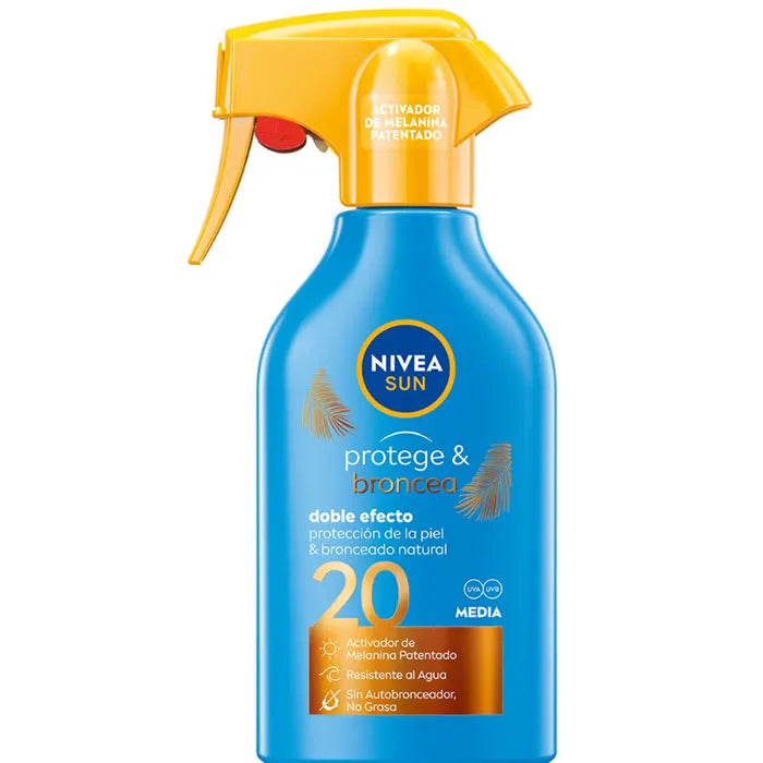 NIVEA NIVEA Protect & Bronze Sonnenspray SPF 20 270 ml Sonnenschutz Spray Sonnenpflege