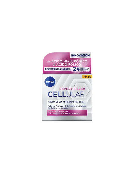 NIVEA Cellular Filler Hyaluron und Folsäure Tagescreme SPF 30 50 ml Kosmetik