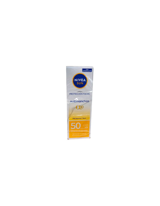 NIVEA NIVEA Sun Facial Control De Brillos Tono Medio Sonnenschutz SPF 50 50 ml Sonnenpflege