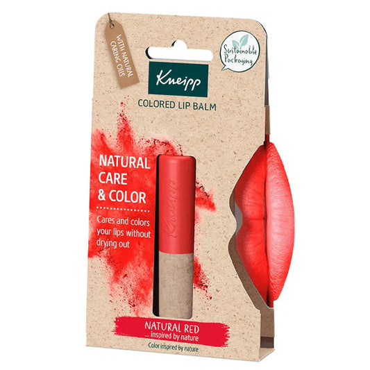 KNEIPP KNEIPP Colored Lip Balm Natural Rot 3,5 g Lippenbalsam gefärbt Kosmetik