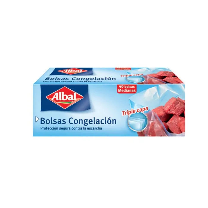 ALBAL ALBAL Gefrierbeutel Medium Triple Layer 40 Stück Kosmetik