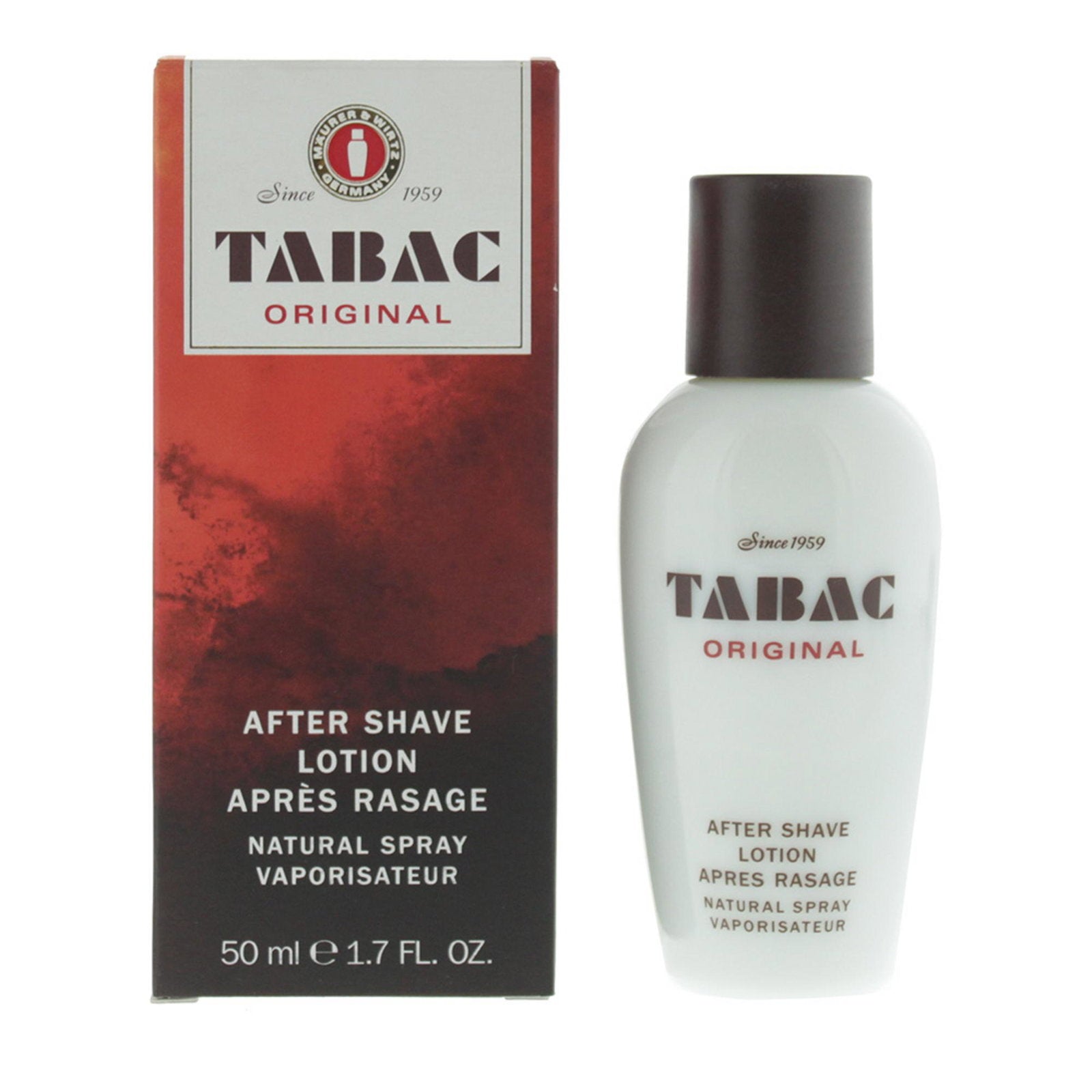 Tabac Tabac, Original, Erfrischend, After-Shave-Lotion, 50 ml Regular